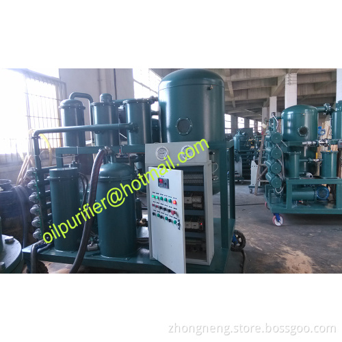 Advanced type Coolant Fluids Oil Filtration Plant, Vacuum Oil Dehydration Plant, waste Oil Disposal Machine
